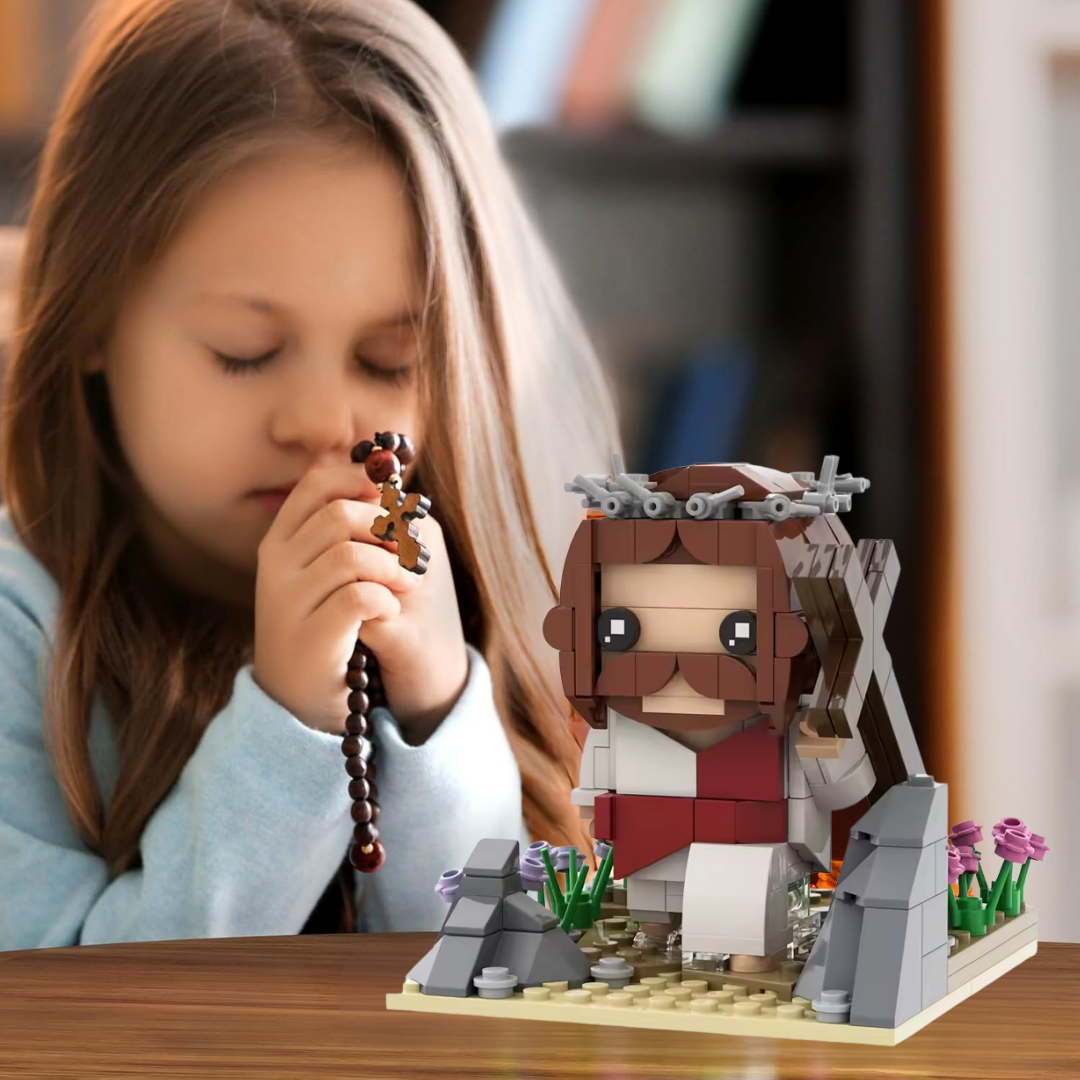 Jesus Building Figure