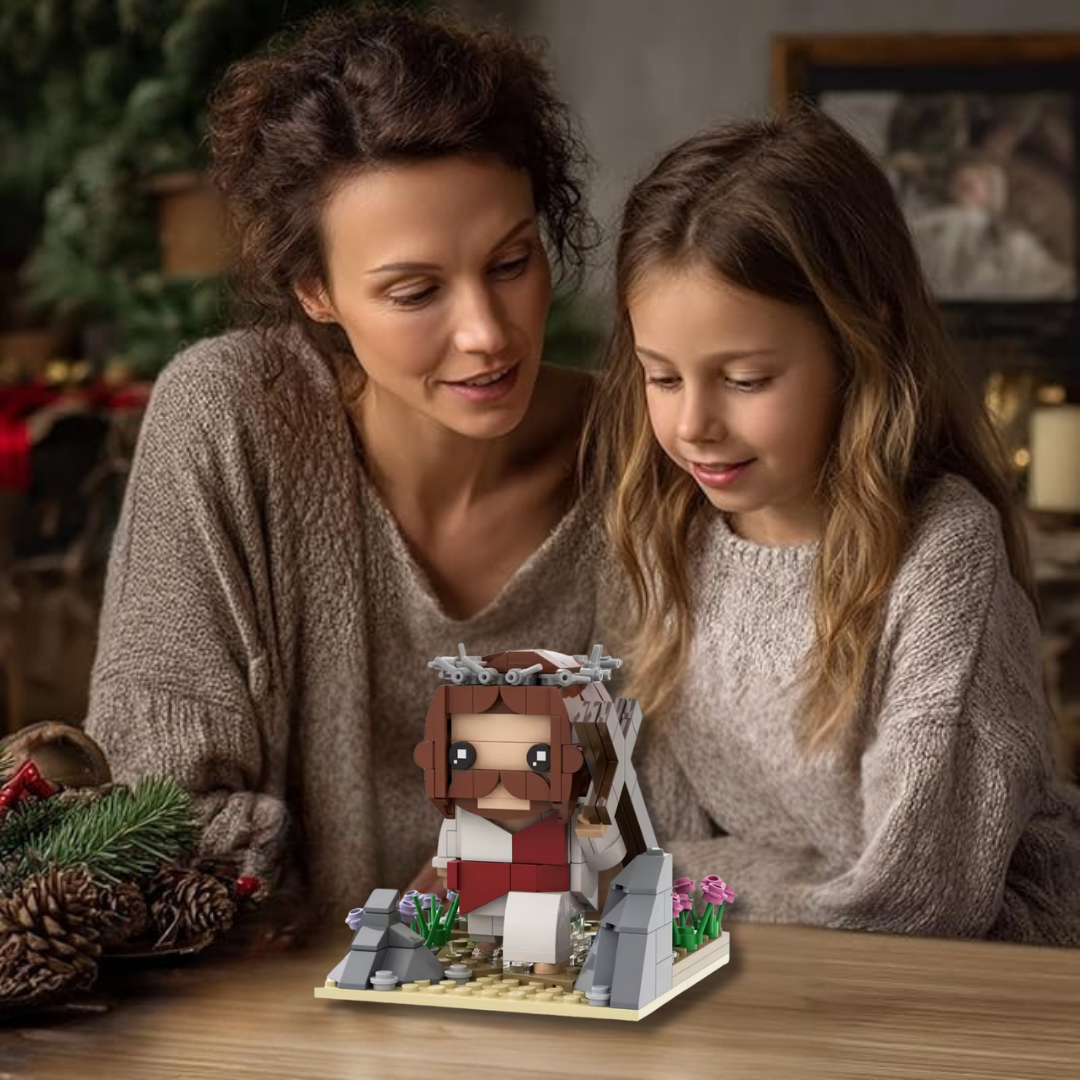 Jesus Building Figure